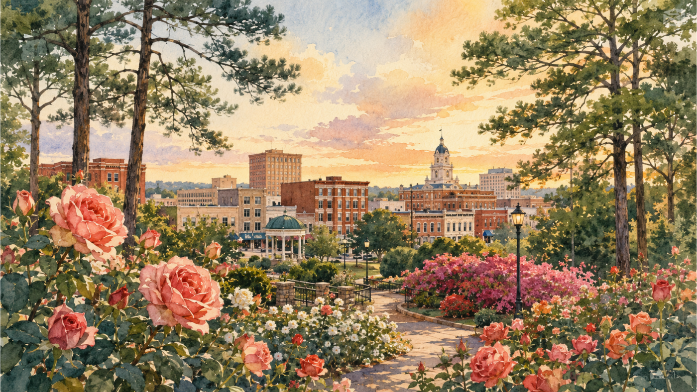 Tyler Texas travel guide